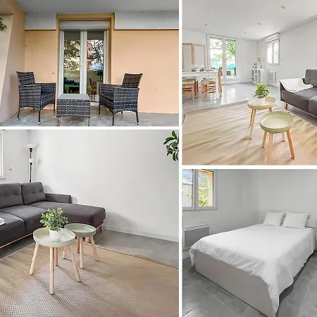 Jardin Calme à 30min De Lyon Apartamento